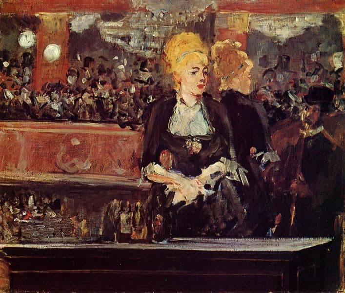 Study for "Bar at the Folies-Bergere" — Édouard Manet