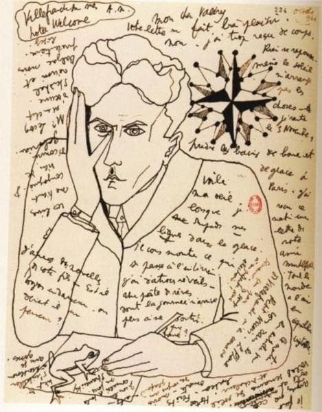 Self-Portrait in a letter to Paul Valéry — Jean Cocteau