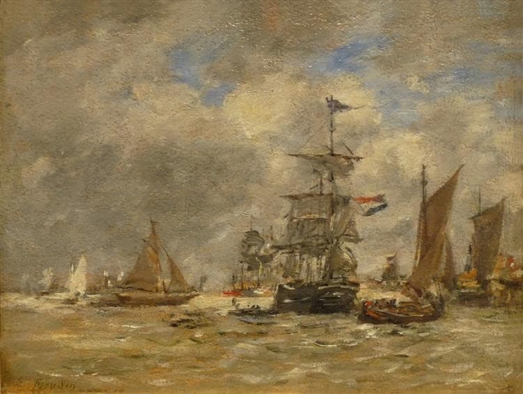 Marina — Eugène Boudin