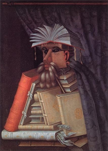 The Librarian — Giuseppe Arcimboldo