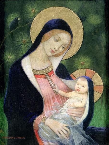 Madonna of the Fir Tree — Marianne Stokes