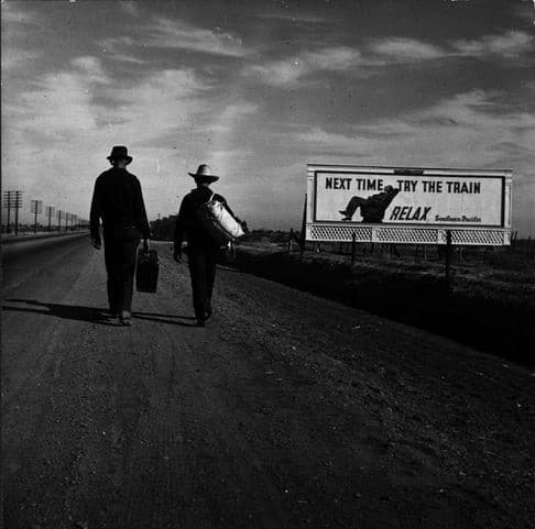 Toward Los Angeles, California — Dorothea Lange
