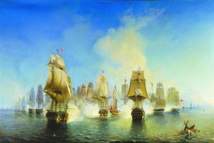 The Battle of Athos — Alexey Bogolyubov