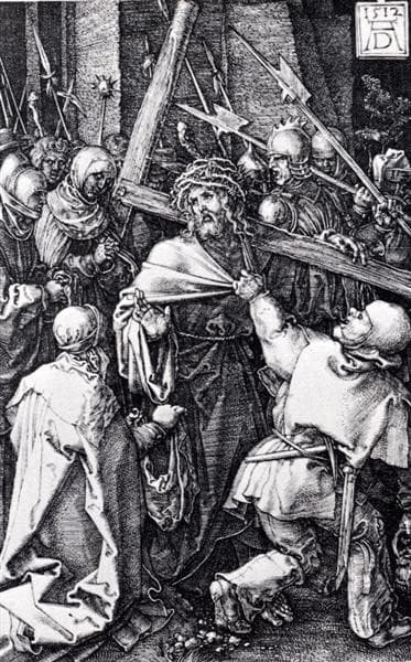 Bearing of the Cross — Albrecht Dürer
