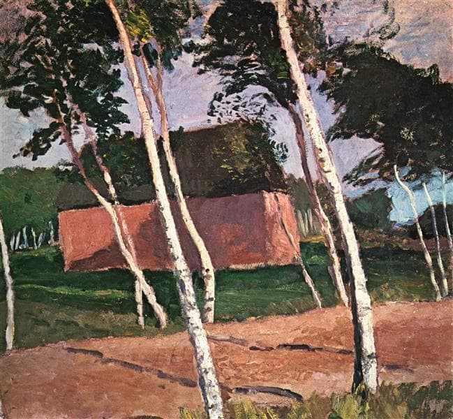 Worpsweder Landscape — Paula Modersohn-Becker
