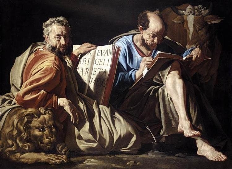 The Evangelists St. Mark and St. Luke — Matthias Stom