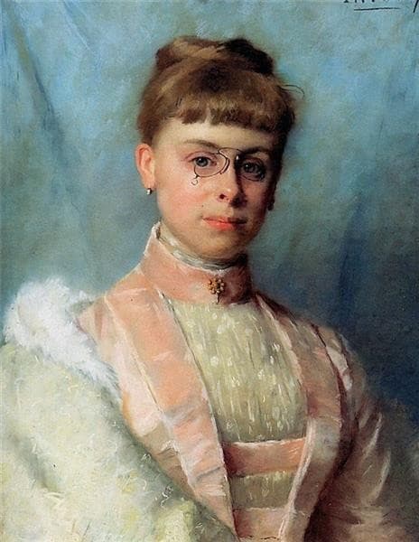 Portrait of Johanna Eugenia Theadora Van Hoorn Schouwe — Thérèse Schwartze