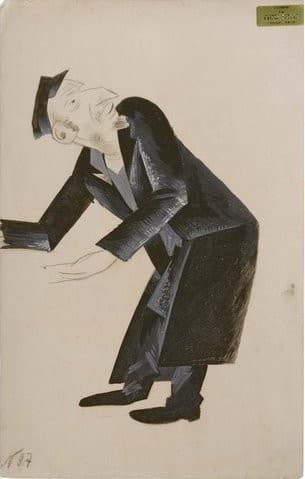 Costume design for "The Dybbuk", Habimah Theater, Moscow — Nathan Altman