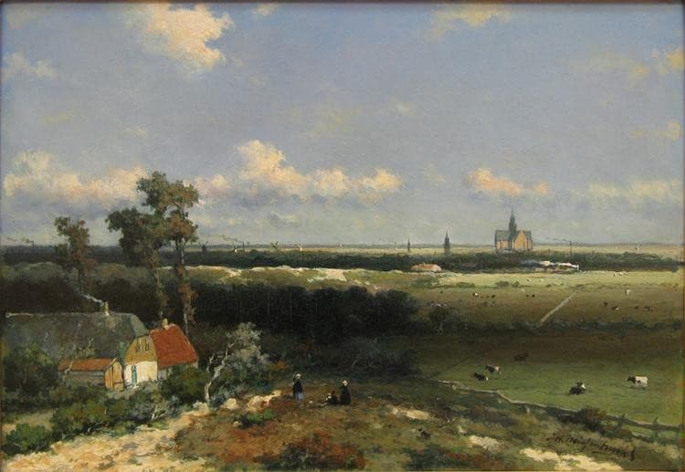 View of Haarlem — Johan Hendrik Weissenbruch