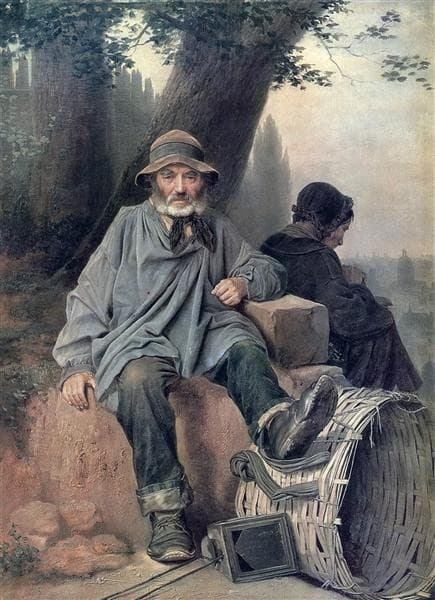 Парижские тряпичники — Vasily Perov