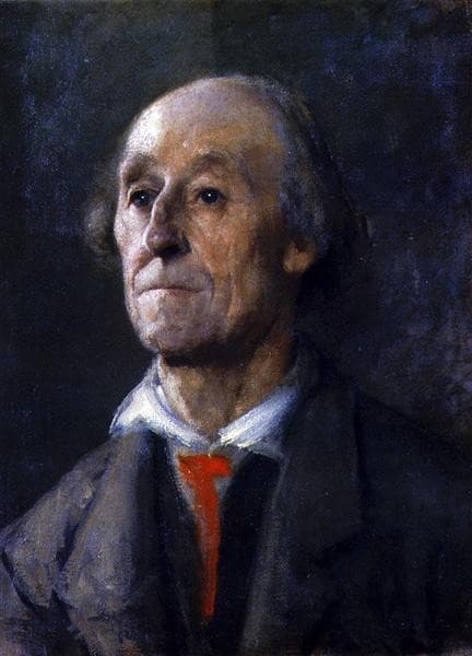 Portrait of a Bavarian man — Anton Ažbe