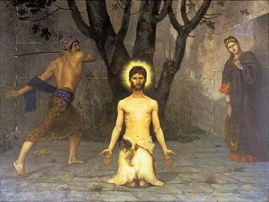 The Beheading of St. John the Baptist — Pierre Puvis de Chavannes