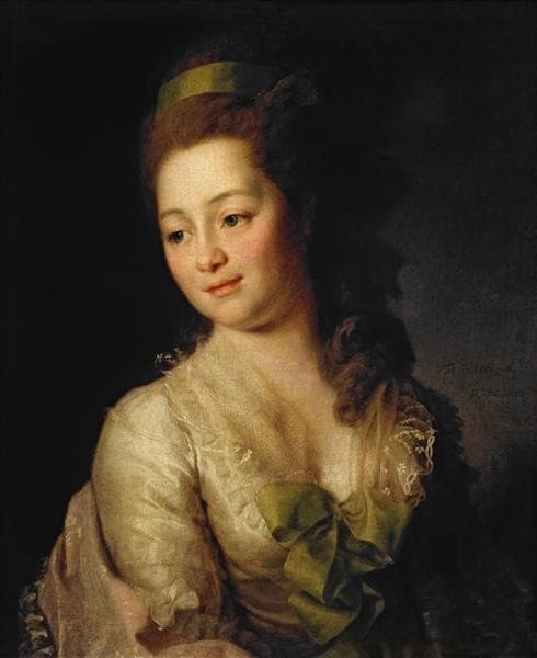Portrait of Maria Dyakova — Dmitry Levitzky