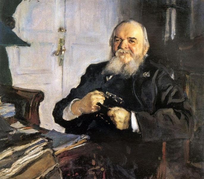 Портрет А. Н. Турчанинова — Valentin Serov