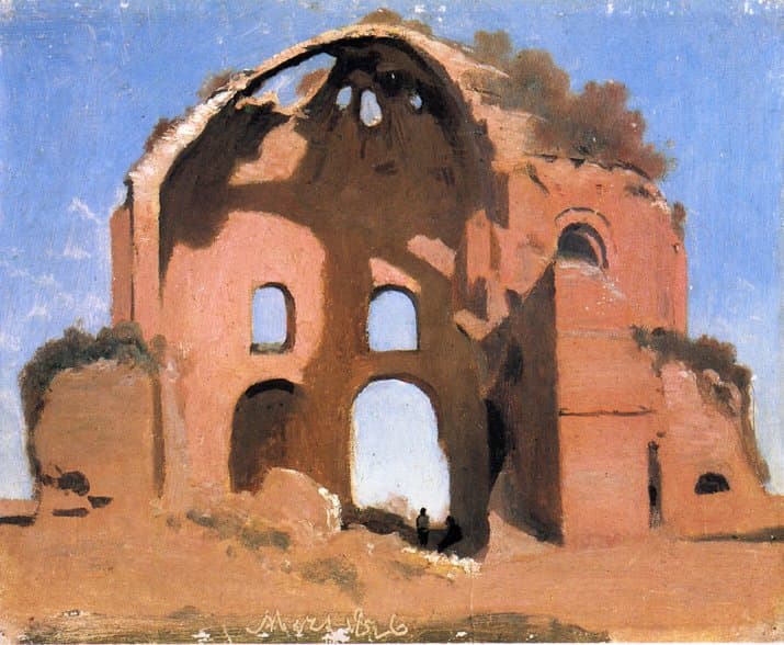 View of Pincio, Italy — Jean-Baptiste-Camille Corot