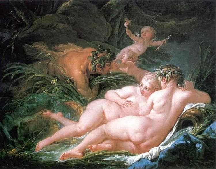 Pan and Syrinx — François Boucher