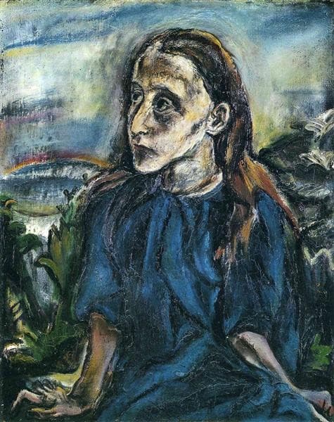 Portrait of a Young Girl — Oskar Kokoschka