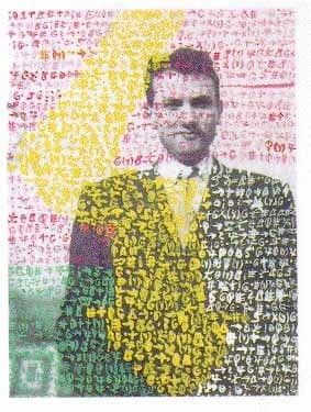 Self-Portrait — Isidore Isou