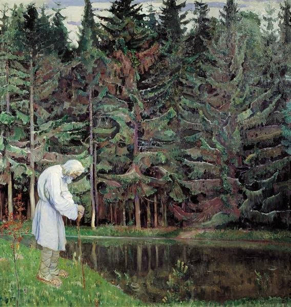 Elder (Abraham, the Servant of God) — Mikhail Nesterov
