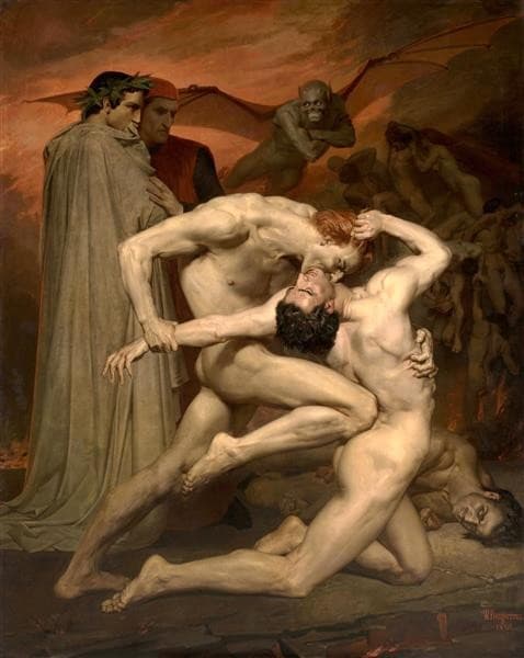 Dante and Virgil — William-Adolphe Bouguereau