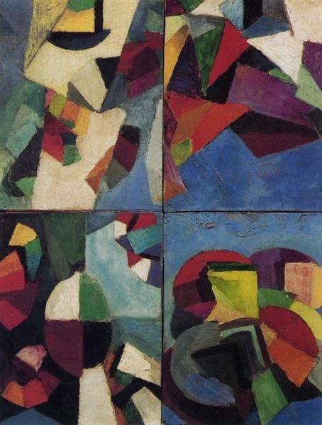 Four Part Synchromy, Number 7 — Morgan Russell