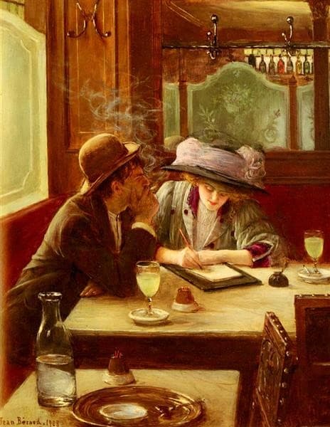 Le lettre — Jean Béraud