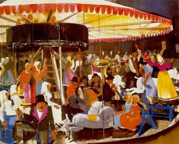 Carousel — Vilmos Aba-Novák