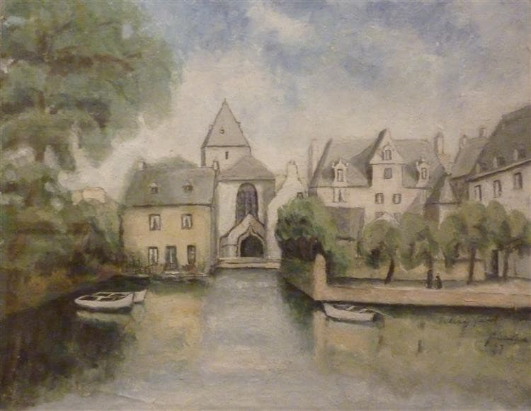 L'église De Locmaria [à Quimper — Max jacob