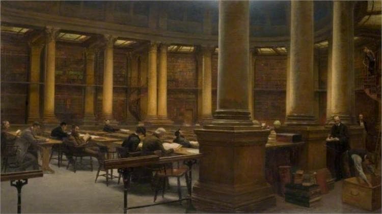 Birmingham Reference Library, the Reading Room — Edward R. Taylor
