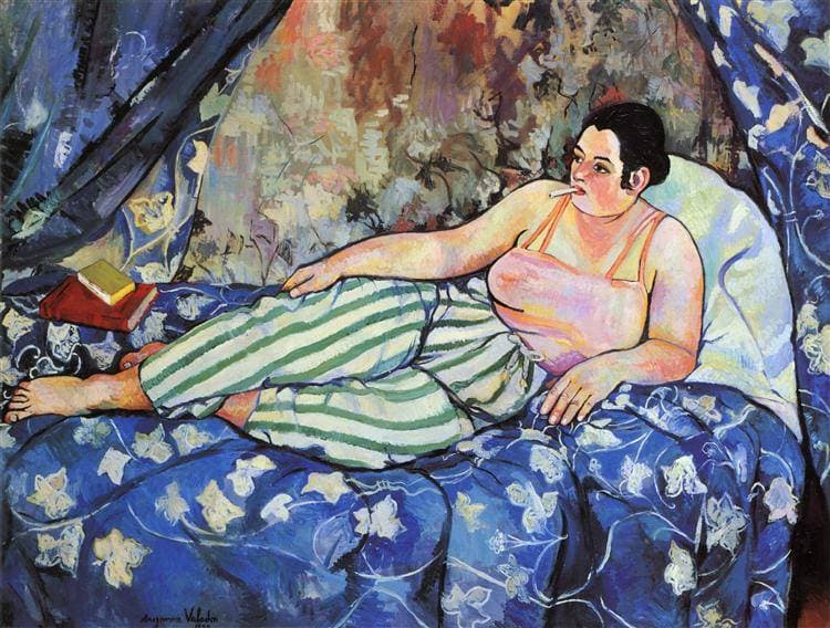 The Blue Room — Suzanne Valadon