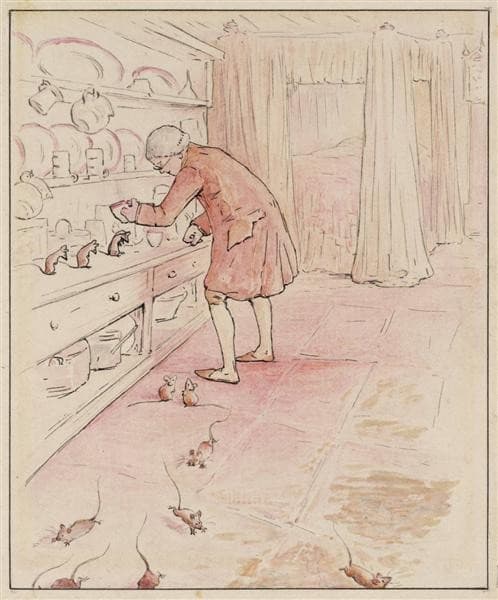 The Mice Escape — Beatrix Potter