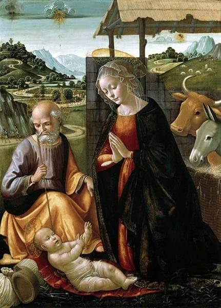The Nativity — Domenico Ghirlandaio