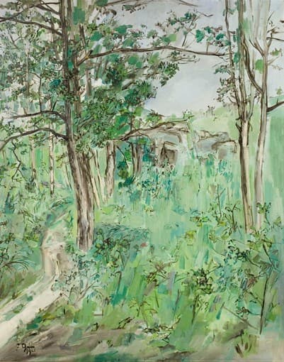 Paysage de printemps — Francis Gruber