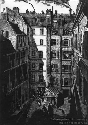 7 rue Campagne-Première, Paris Court — Grace Albee