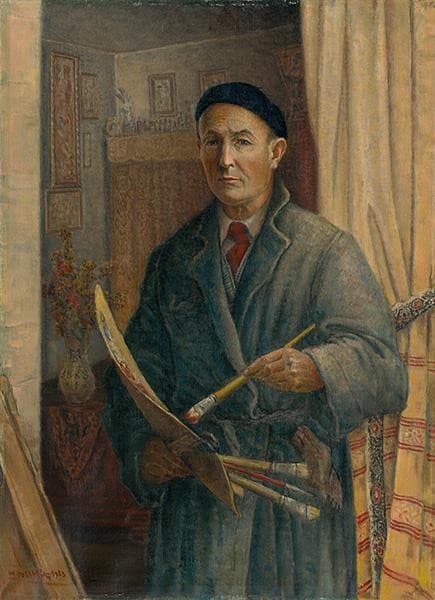 Self-Portrait — Martin Benka
