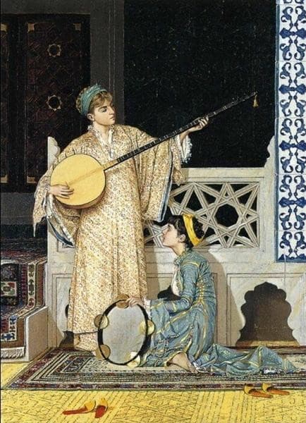 The Musician Girl — Osman Hamdi Bey