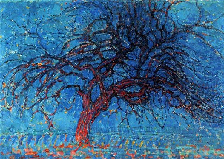 Avond (Evening): The Red Tree — Piet Mondrian