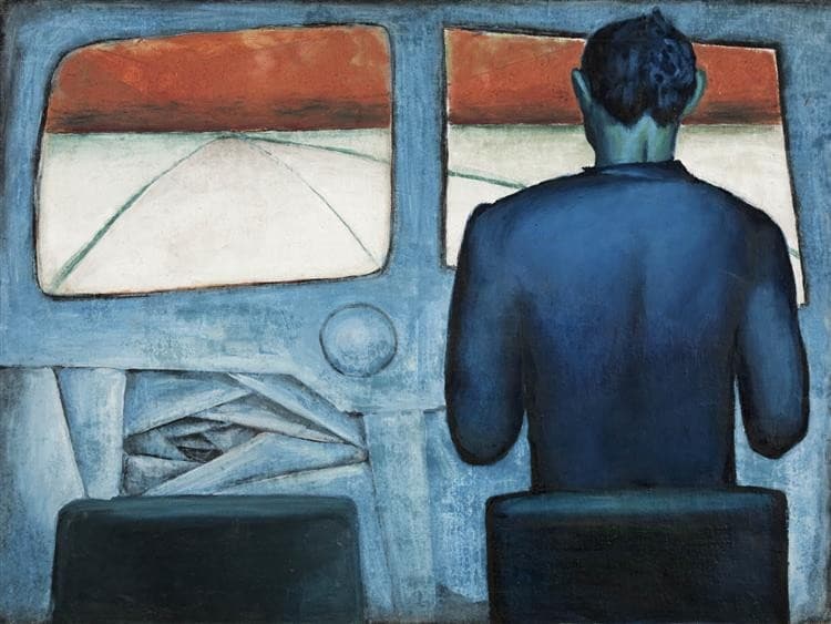 Blue Chauffeur — Andrzej Wróblewski