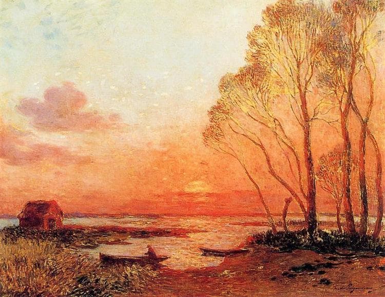 Sunset in Briere Iii — Loyen du Puigaudeau Ferdinand