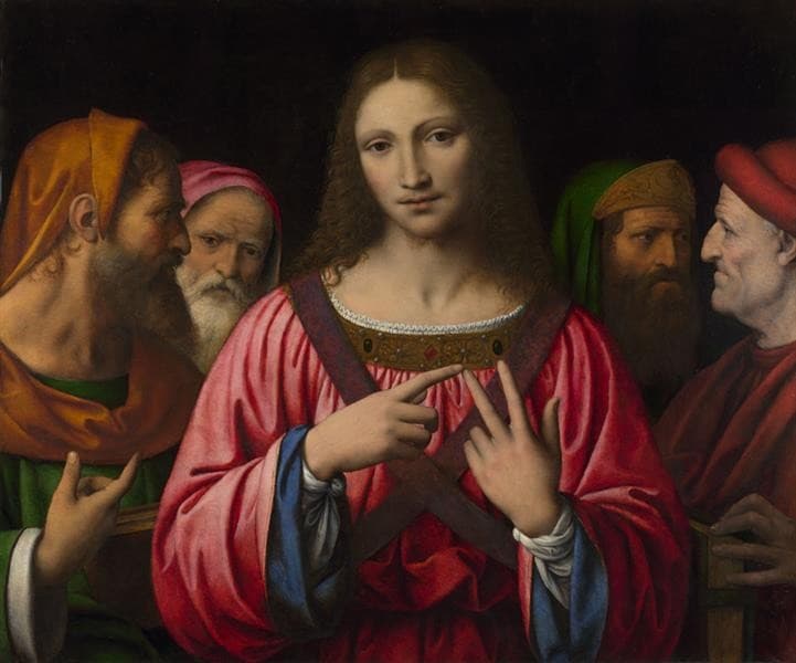 Christ among the Doctors — Bernardino Luini