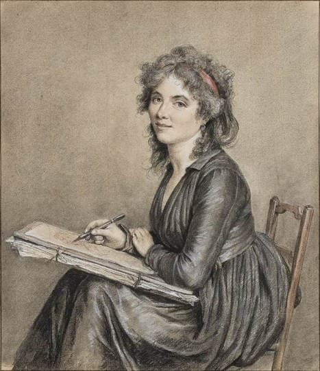 Self Portrait — Marie-Gabrielle Capet