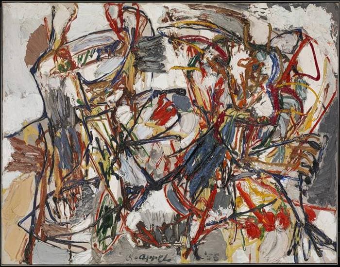 Amorous Dance — Karel Appel