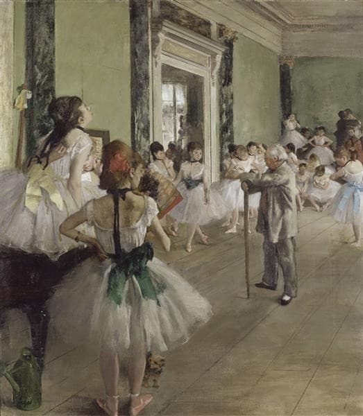 The Ballet Class — Edgar Degas