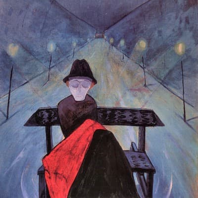 Man in a Sleigh — Walter Gramatté