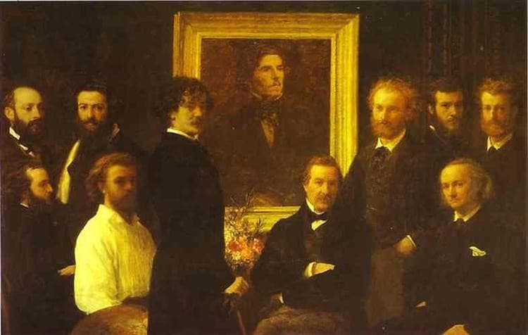 Homage to Delacroix — Henri Fantin-Latour