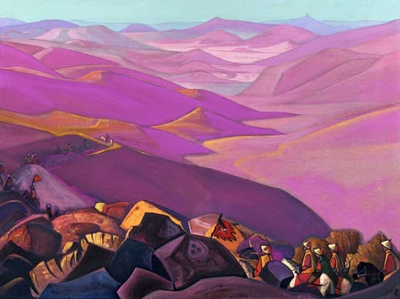 Mongolia (Campaign of Genghis Khan) — Nicholas Roerich