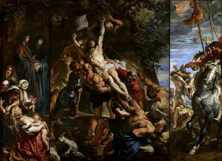 The Elevation of the Cross — Peter Paul Rubens