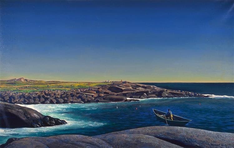 Maine Lobsterman — Rockwell Kent