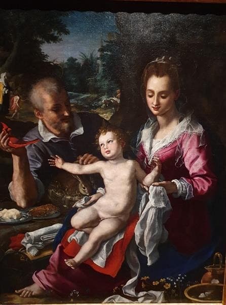 Rest on the Flight to Egypt — Alessandro Allori