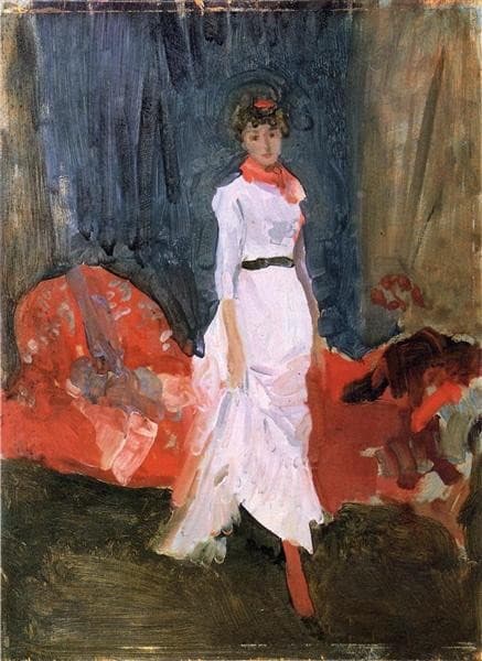 Arrangement in Pink, Red and Purple — James Abbott McNeill Whistler